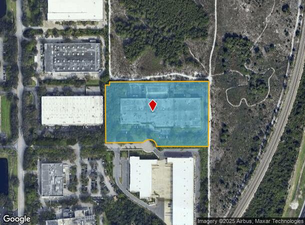645 Park Of Commerce Way, Boca Raton, FL Parcel Map