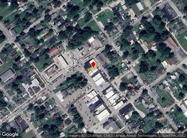 12 S Main St, Johnstown, OH Parcel Map