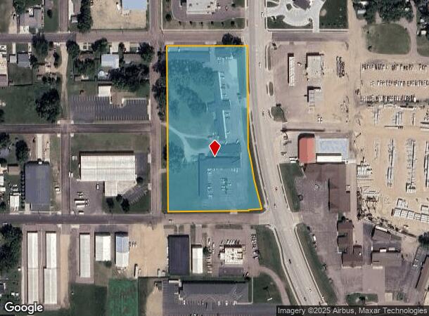 1001 S Burr St, Mitchell, SD Parcel Map