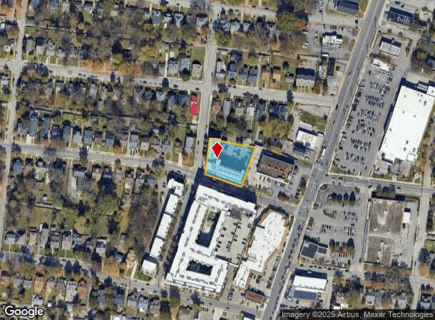 1035 W Eastland Ave, Nashville, TN Parcel Map