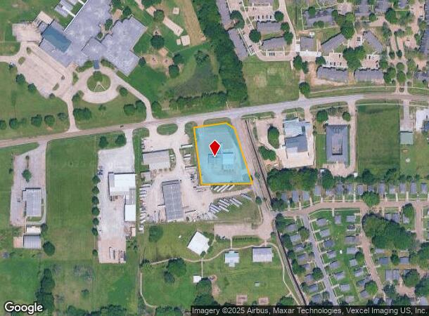  1503 W Willow St, Lafayette, LA Parcel Map