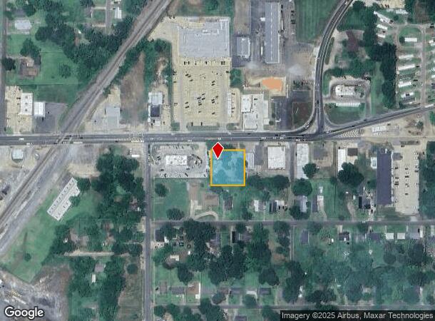 1118 Polk St, Mansfield, LA Parcel Map