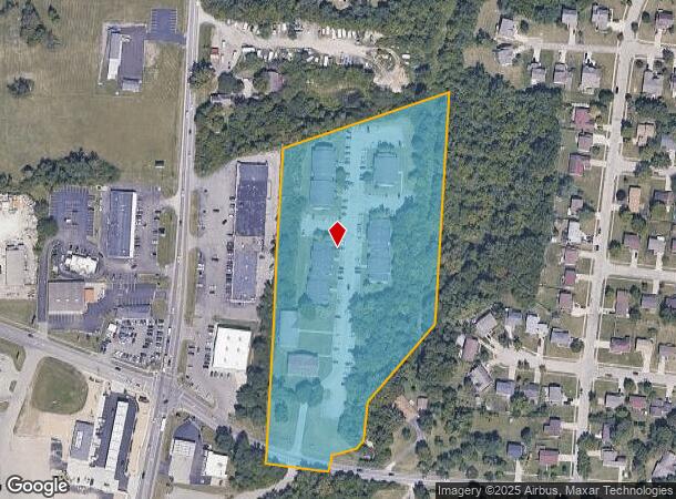  2232 W Kemper Rd, Cincinnati, OH Parcel Map