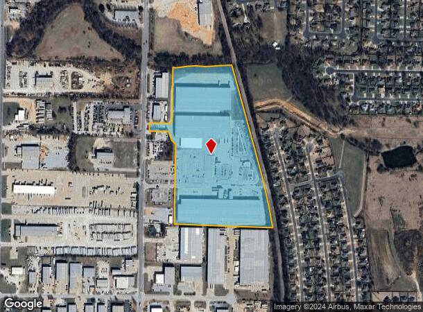  315 S Lincoln St, Lowell, AR Parcel Map