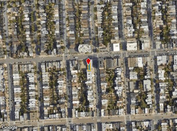  2509 Irving St, San Francisco, CA Parcel Map