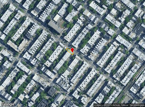  1693 Grove St, Ridgewood, NY Parcel Map