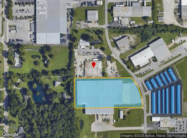  825 Progress Blvd, New Albany, IN Parcel Map