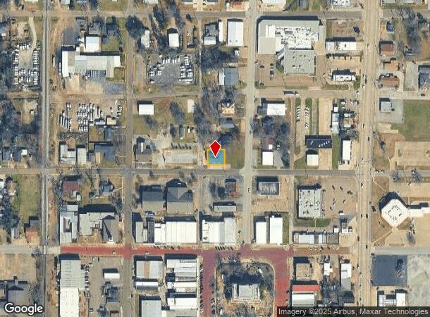 104 W Cass St, Gilmer, TX Parcel Map