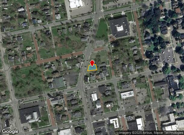  610 N Main St, Jamestown, NY Parcel Map