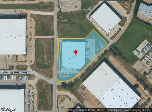 9175 Autobahn Dr, Dallas, TX Parcel Map
