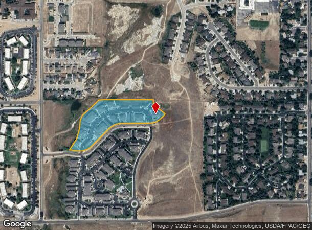  1810 Preserve Cir, Casper, WY Parcel Map