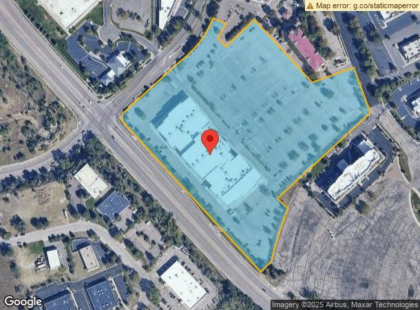  1545 E Cheyenne Mountain Blvd, Colorado Springs, CO Parcel Map