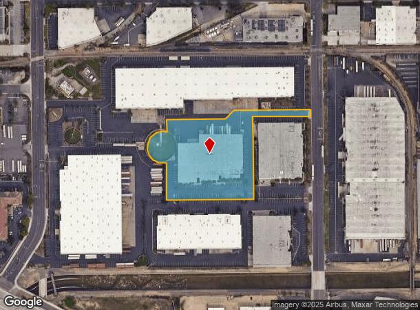  16701 Knott Ave, La Mirada, CA Parcel Map