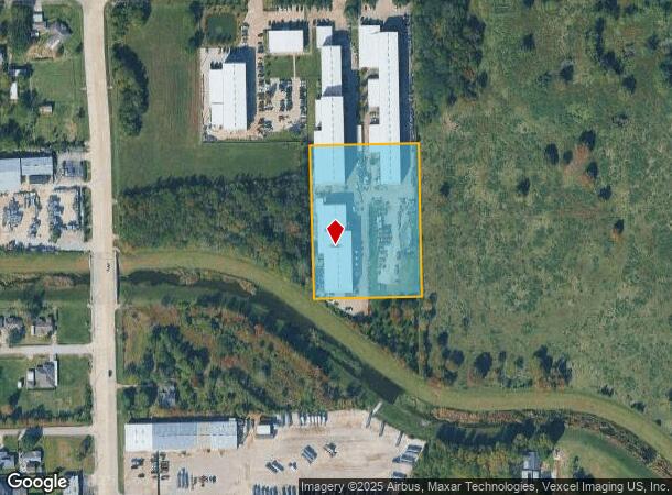 12022 N P St, La Porte, TX Parcel Map