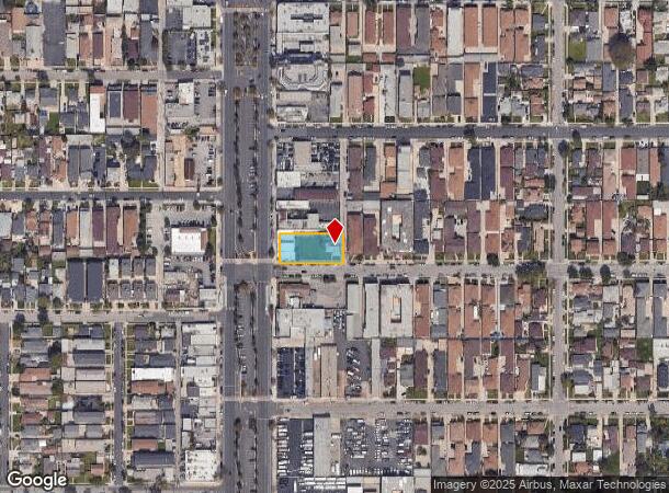 13786 Hawthorne Blvd, Hawthorne, CA Parcel Map