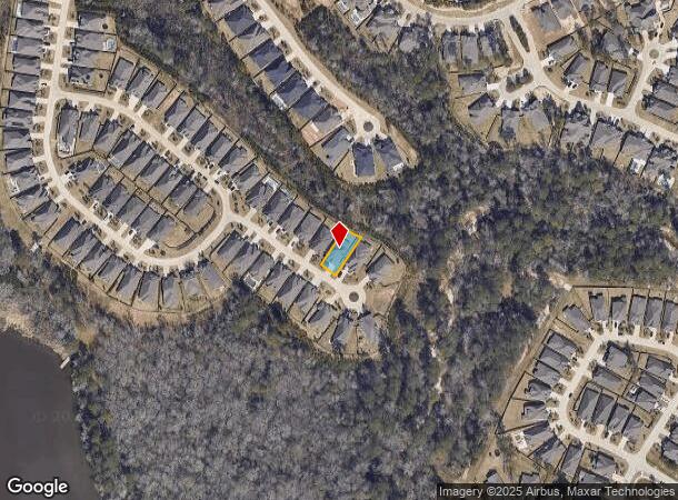 423 Callery Pear Ct, Conroe, TX Parcel Map