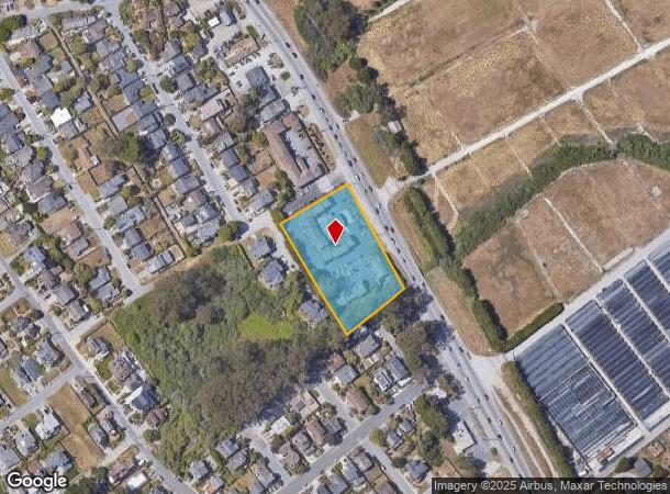  2930 Cabrillo Hwy N, Half Moon Bay, CA Parcel Map