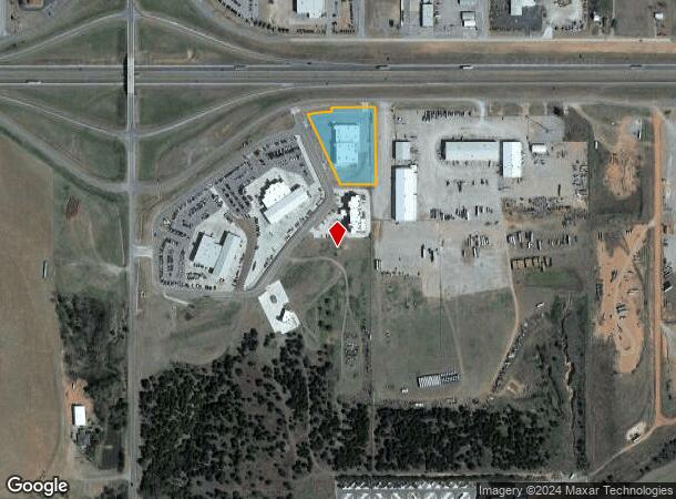  4200 Carriage Way, Weatherford, OK Parcel Map