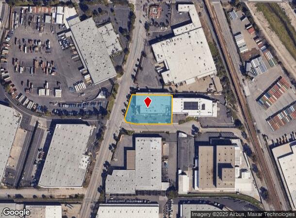  2801 E 208Th St, Long Beach, CA Parcel Map