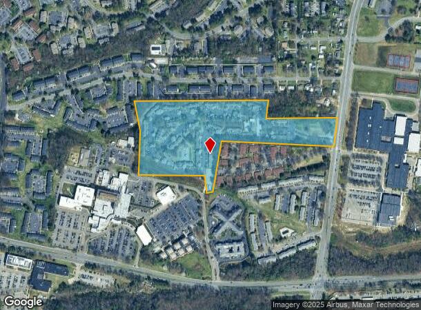 5624 Maple Run Ln, Henrico, VA Parcel Map