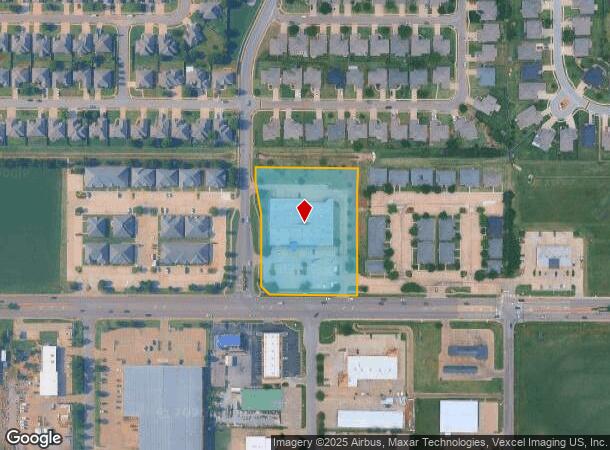 1801 W 33Rd St, Edmond, OK Parcel Map