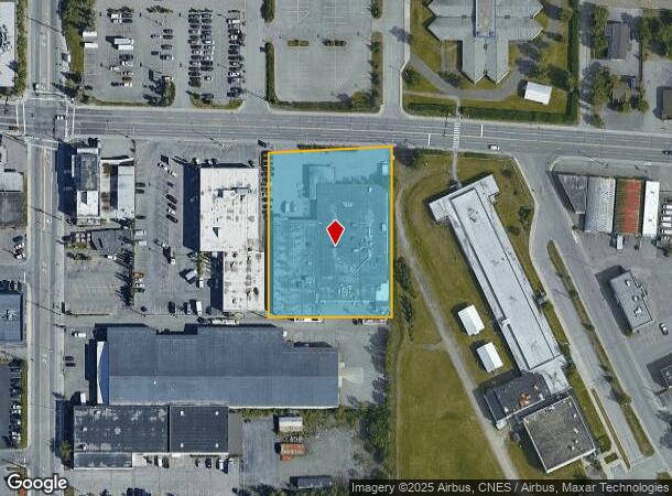 610 W Fireweed Ln, Anchorage, AK Parcel Map