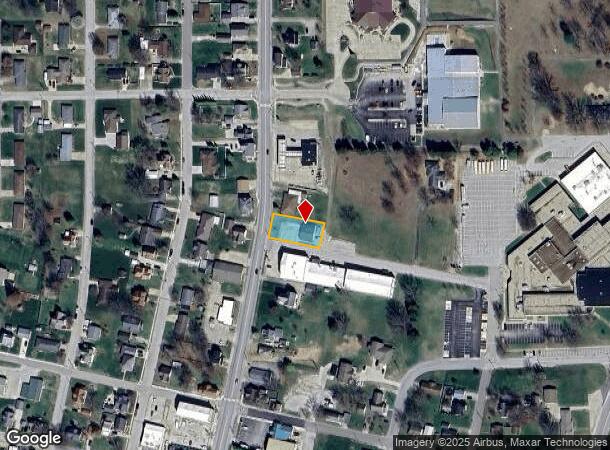  1510 Main St, Ferdinand, IN Parcel Map