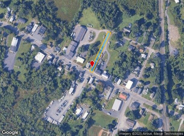 245 Mansion St, Coxsackie, NY Parcel Map
