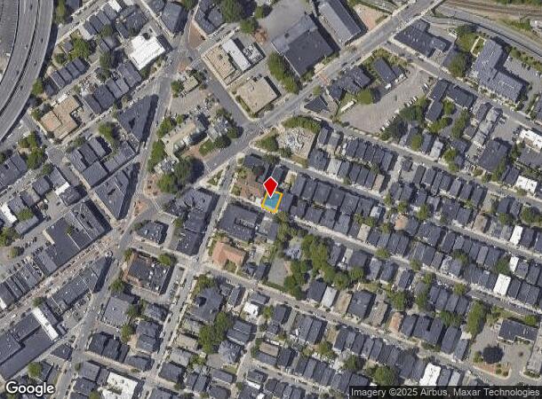  12 Grove St, Chelsea, MA Parcel Map