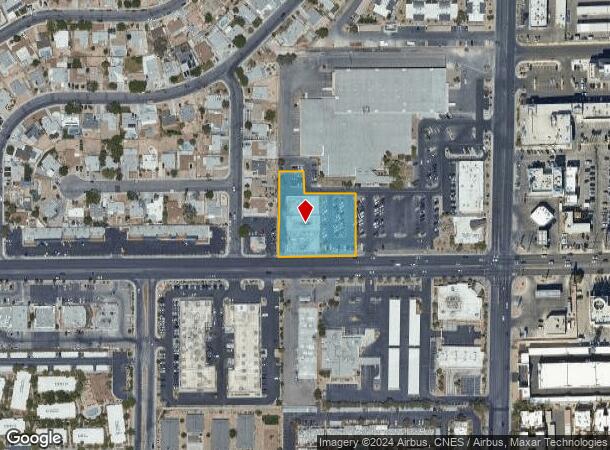  4480 Spring Mountain Rd, Las Vegas, NV Parcel Map