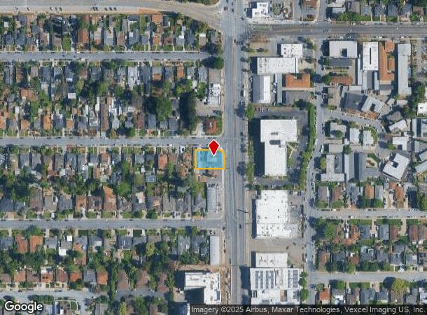  945 S Bascom Ave, San Jose, CA Parcel Map