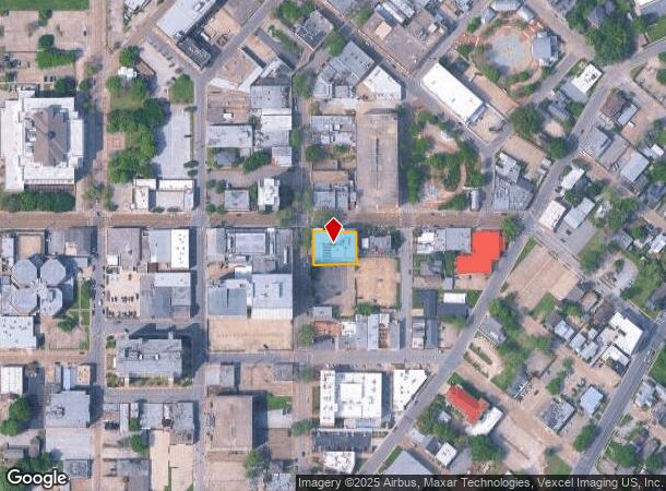 100 E Vermilion St, Lafayette, LA Parcel Map