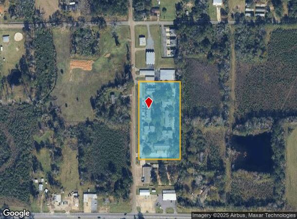  222 Ellis Rd, Deridder, LA Parcel Map