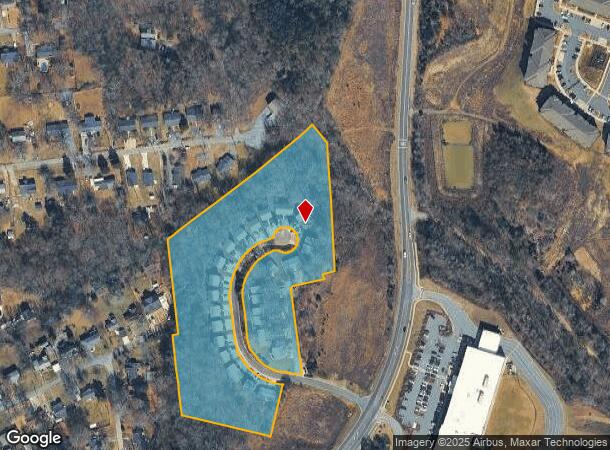 2600 White Oak Ln, Kannapolis, NC Parcel Map