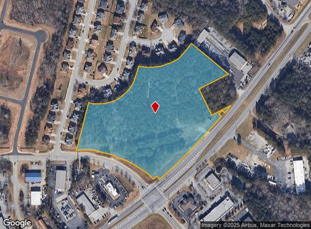 E View Rd Ne, Conyers, GA Parcel Map