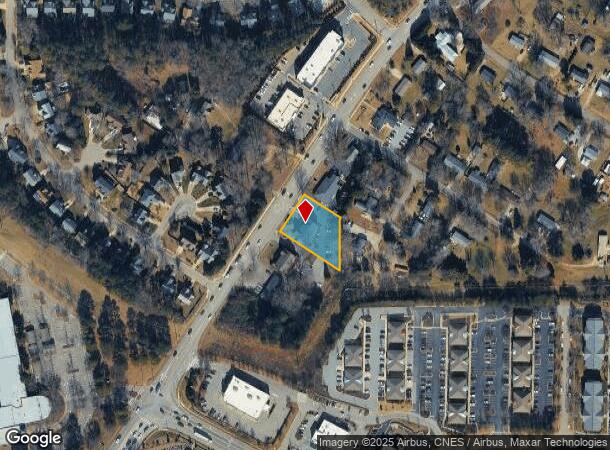  1725 S Main St, Wake Forest, NC Parcel Map