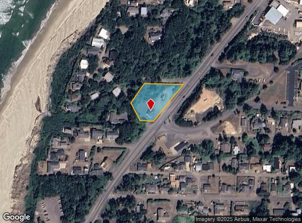 1466 Sw Pacific Coast Hwy, Waldport, OR Parcel Map