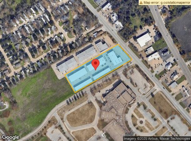  1275 N Main St, Keller, TX Parcel Map