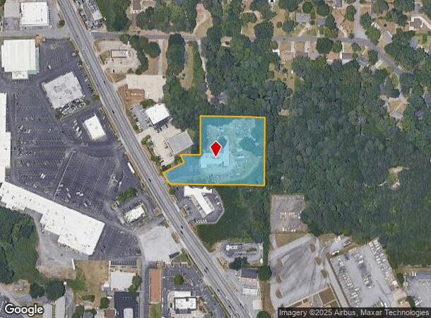  4906 Jonesboro Rd, Forest Park, GA Parcel Map