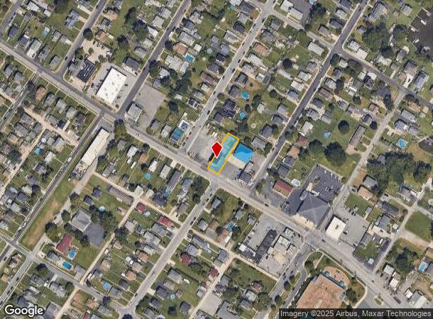 6916 N Point Rd, Sparrows Point, MD Parcel Map