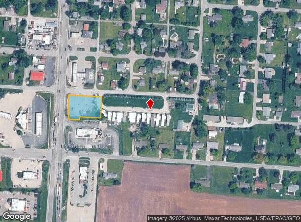 5050 S Walnut St, South Bloomfield, OH Parcel Map