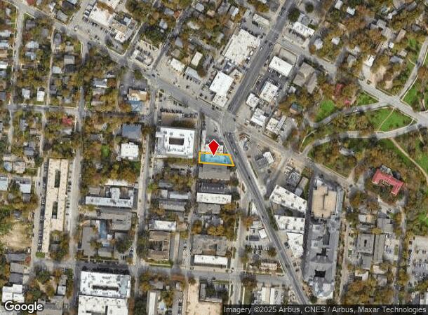 2820 Guadalupe St, Austin, TX Parcel Map