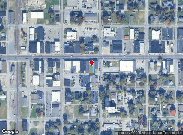 224 E Main St, West Frankfort, IL Parcel Map