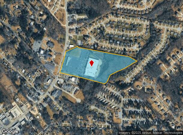 283 N Broad St, Winder, GA Parcel Map