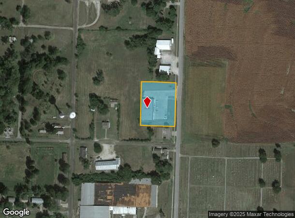  704 N Locust St, Sweet Springs, MO Parcel Map