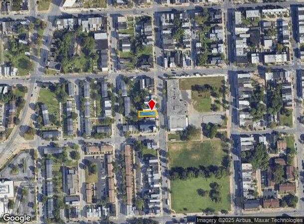 1112 N Eden St, Baltimore, MD Parcel Map