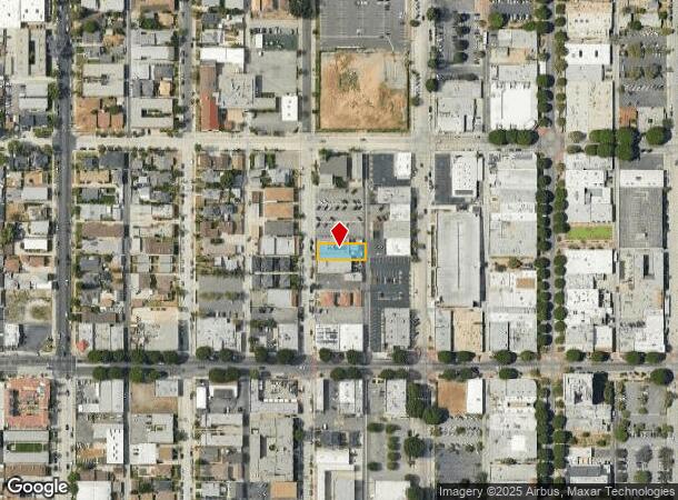  6726 Milton Ave, Whittier, CA Parcel Map