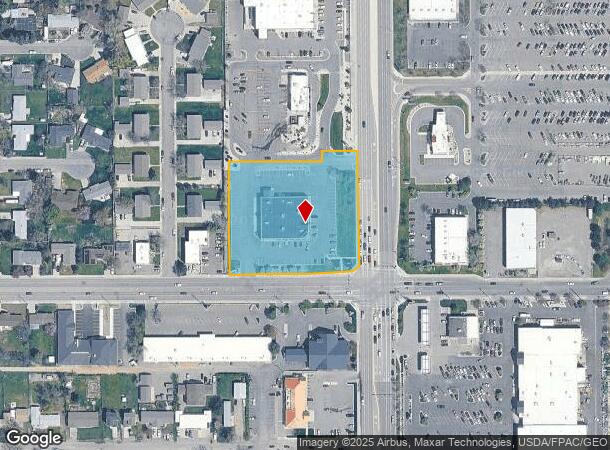  1602 Main St, Billings, MT Parcel Map