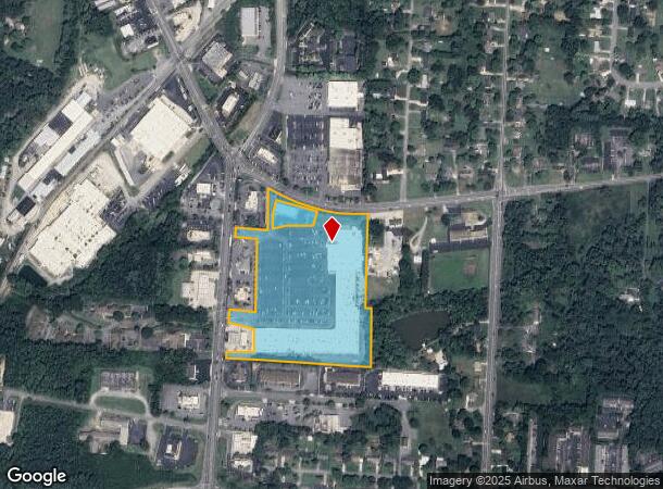  1033 Randolph St, Thomasville, NC Parcel Map