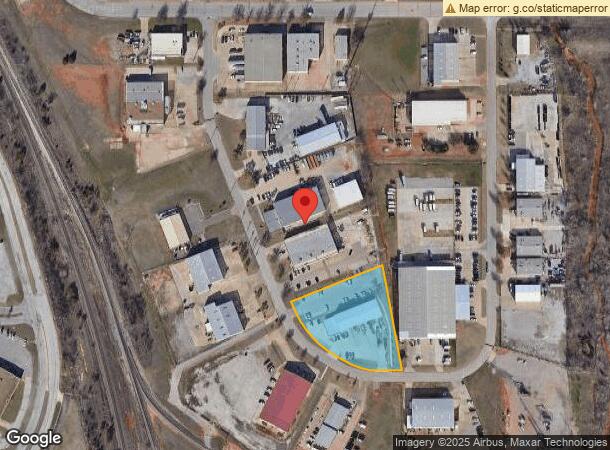  6812 Camille Ave, Oklahoma City, OK Parcel Map